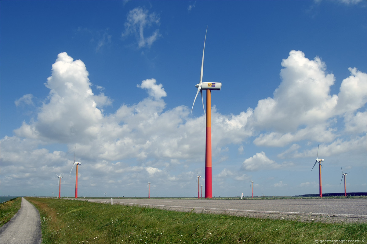 Almere Pampus windmolens