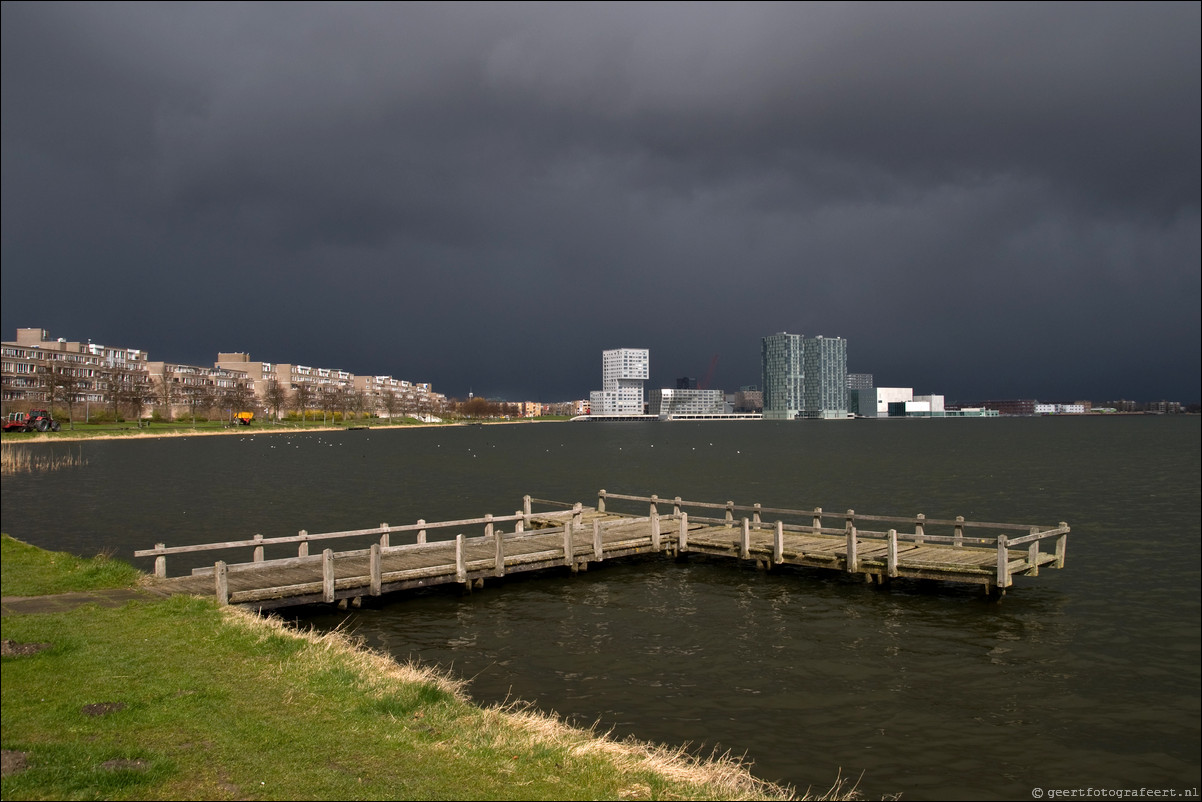 Almere Stedenwijk skyline Weerwater