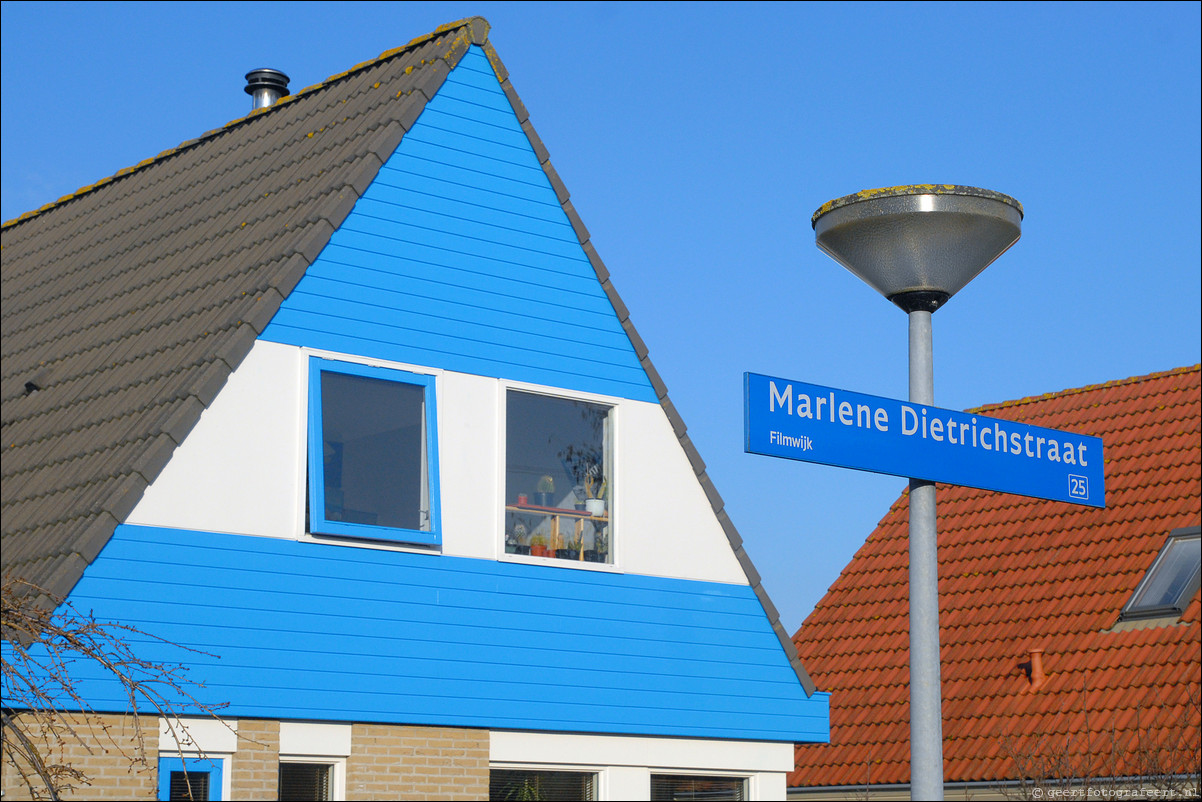 Almere Oost Filmwijk Marlene Ditrichstraat