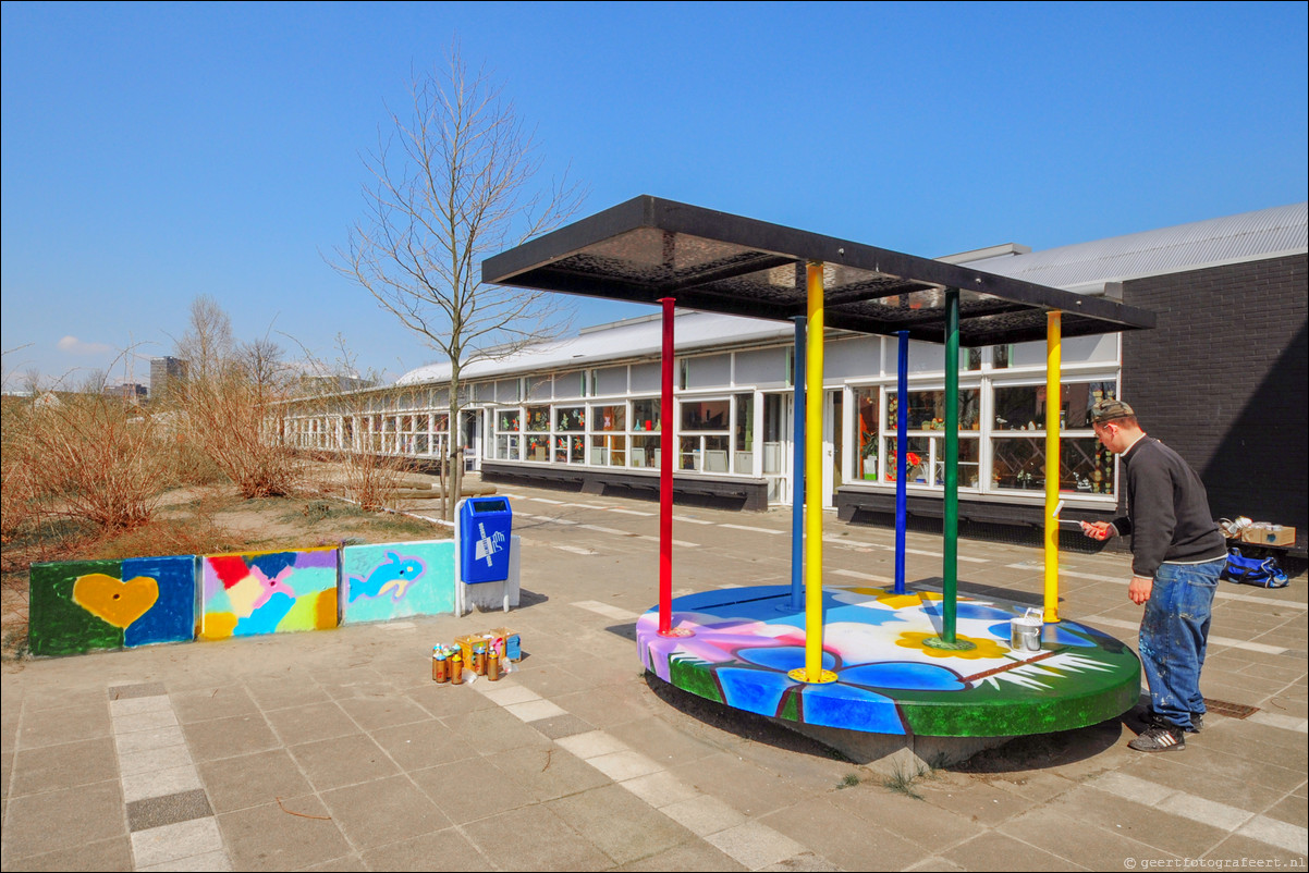 Almere Oost Filmwijk Polygoonschool