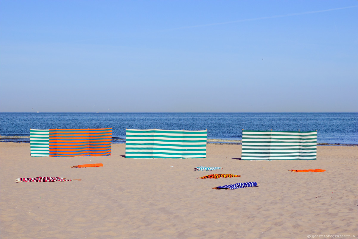 Strandschermen Noordwijk