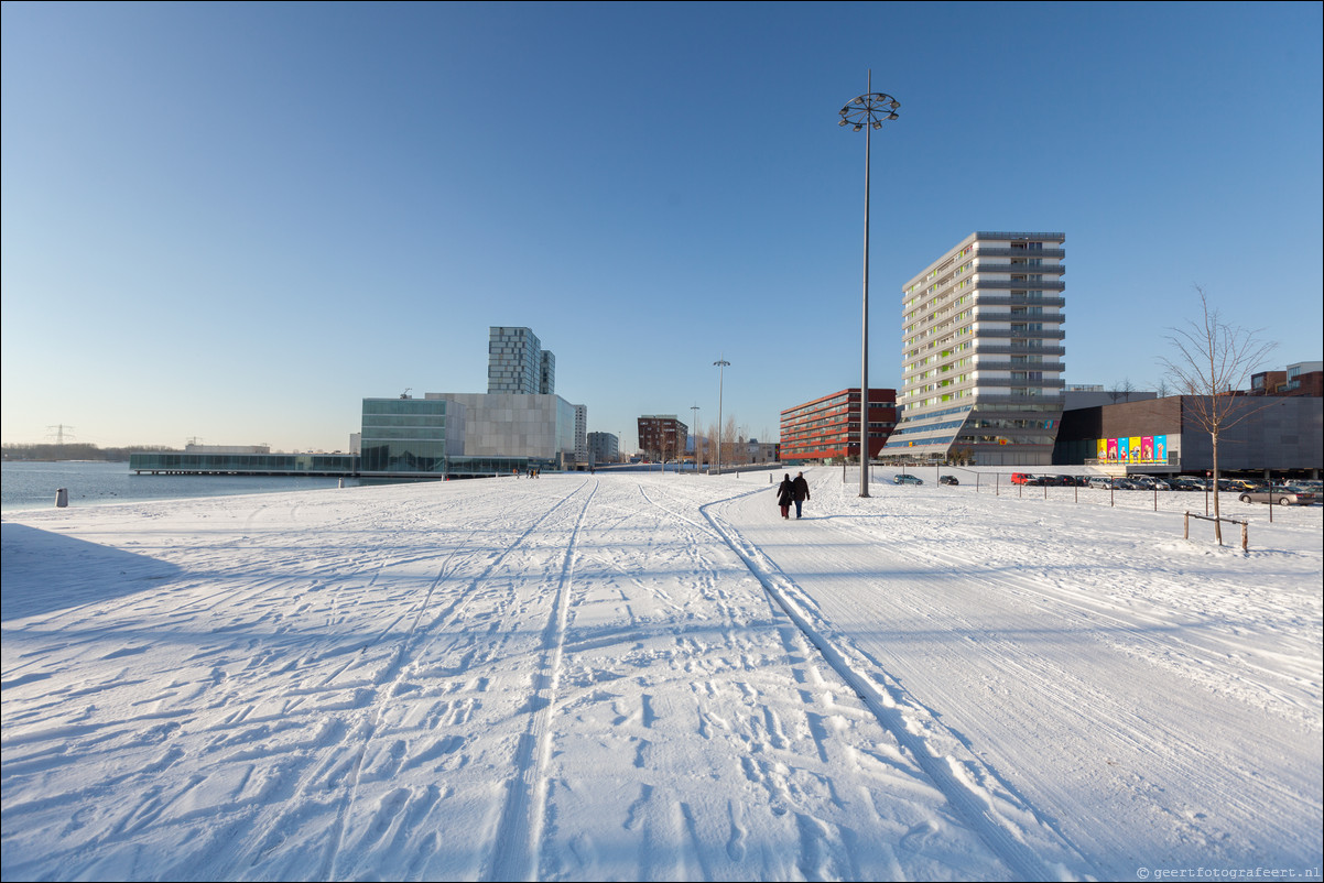 Almere Stad Esplanade winter