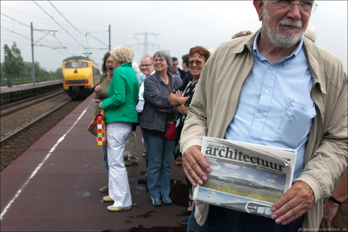 Dag van de Architectuur - Architectuur en Mobliteit - Treinen door Almere