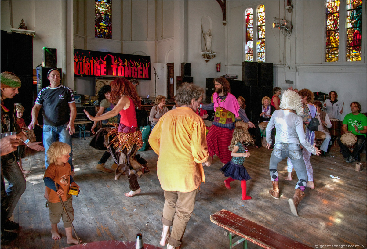 Vurige Tongen - een pinksterfestival in Ruigoord