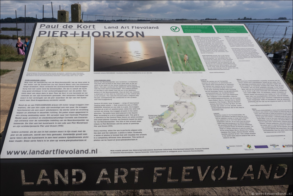 Land Art Flevolland Pier + Horizon