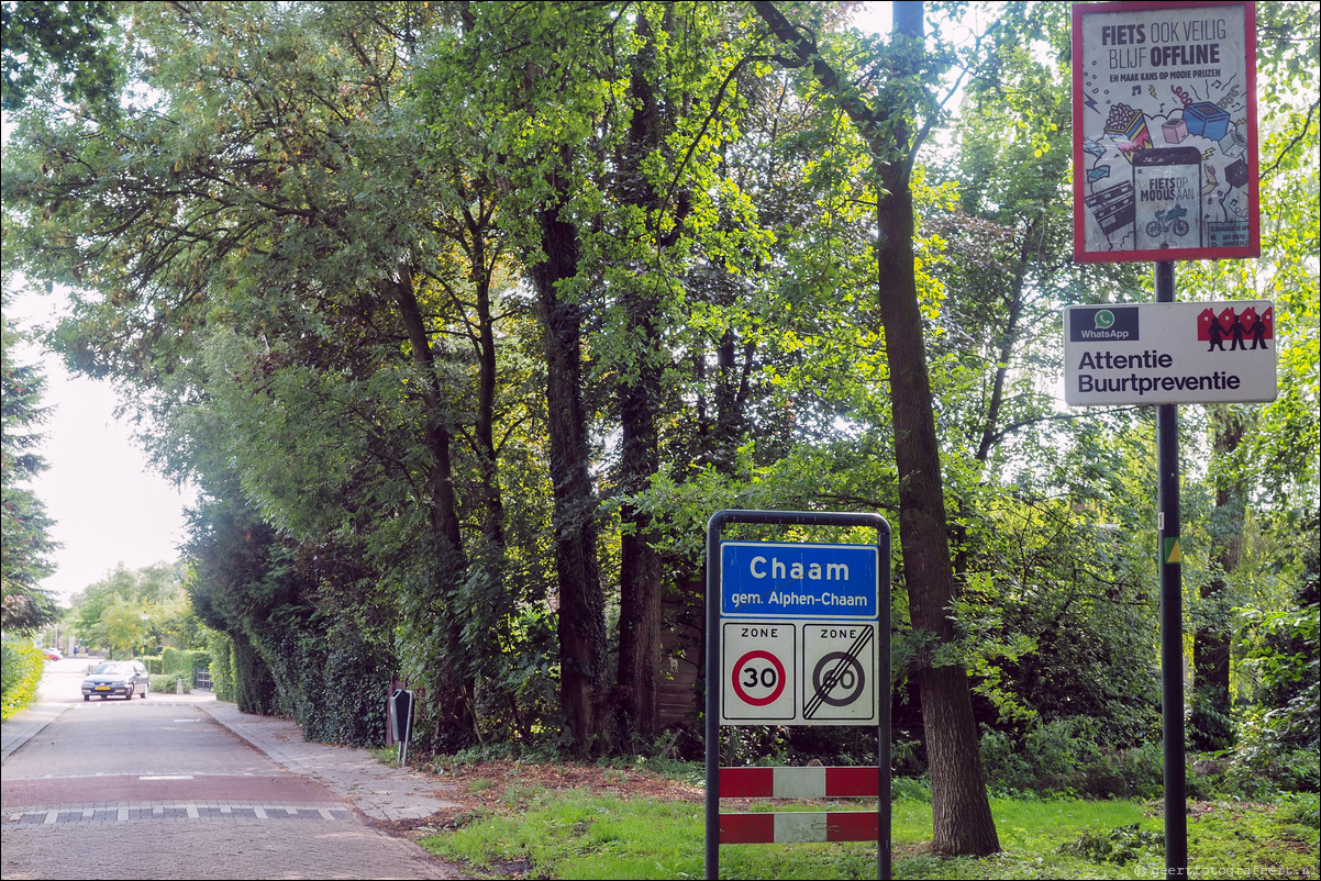 Grenspad BE: Esbeek - Chaam