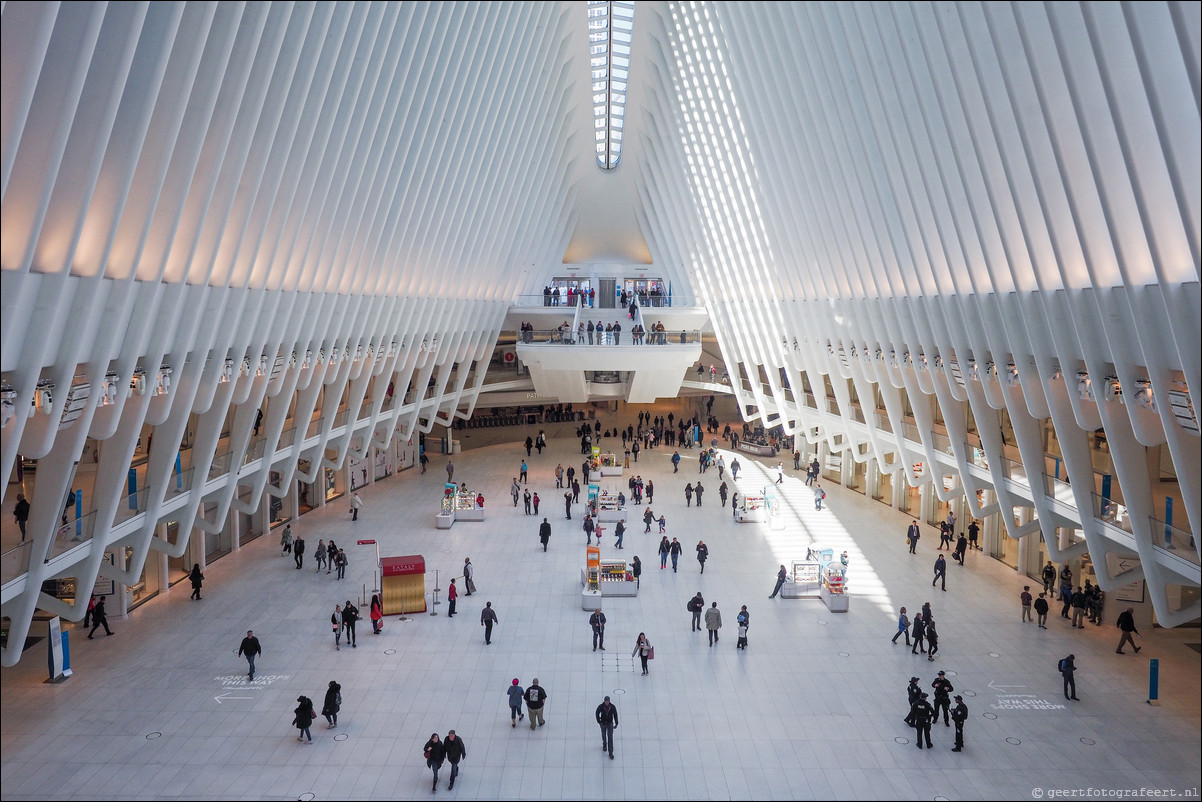 New York WTC Transport Hub, de Oculus