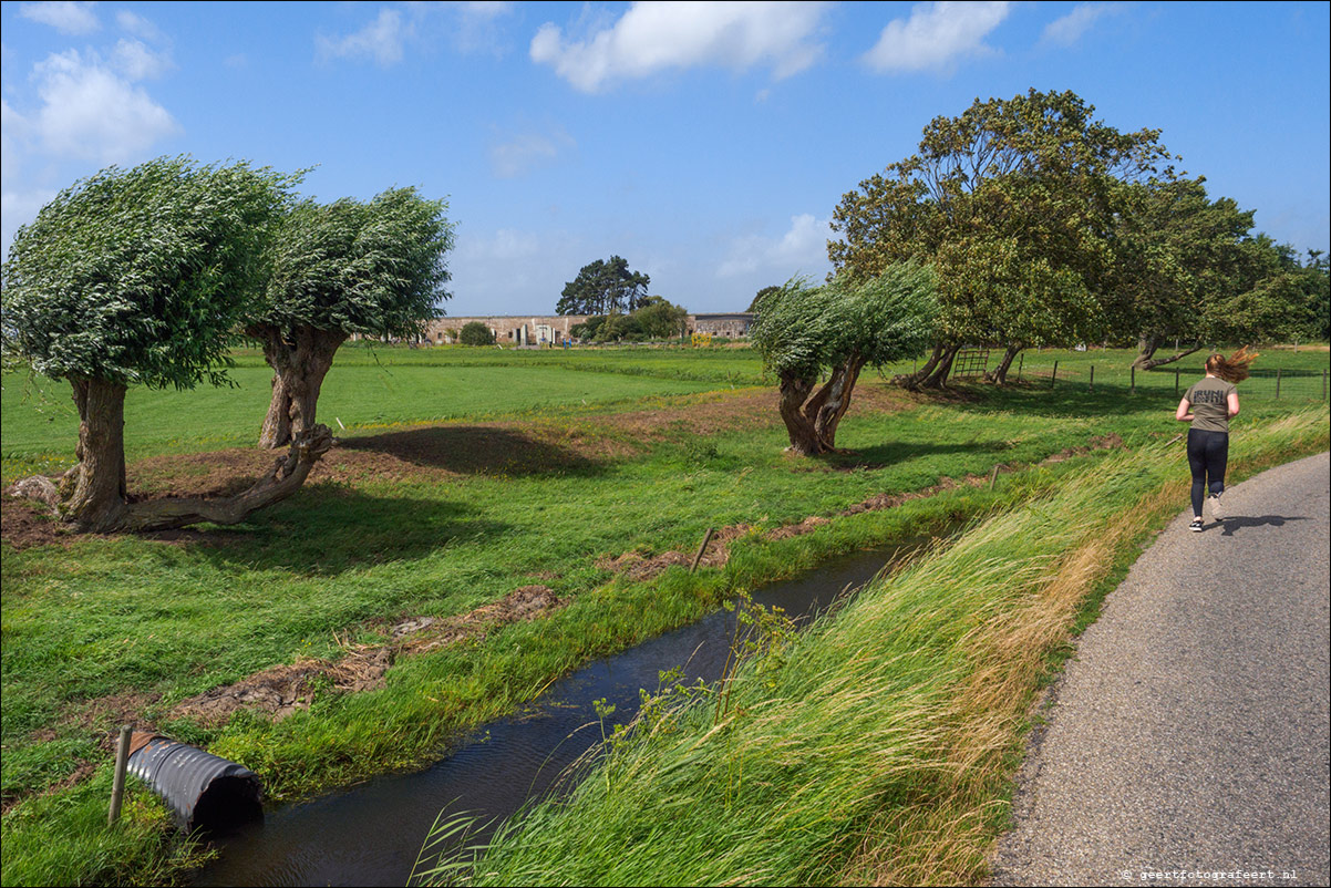 waterliniepad / stelling van amsterdam: Buitenhuizerveer - Krommeniedijk