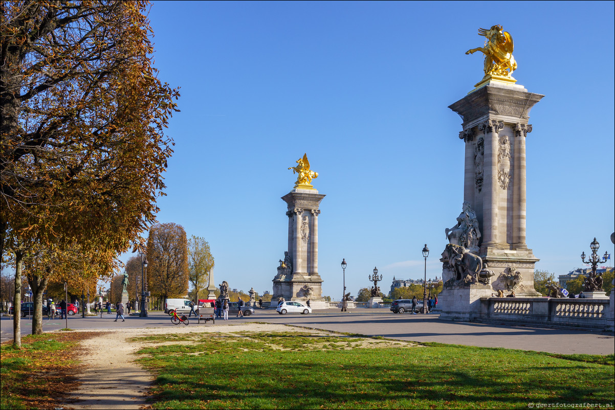 Parijs Pont Alexandre III