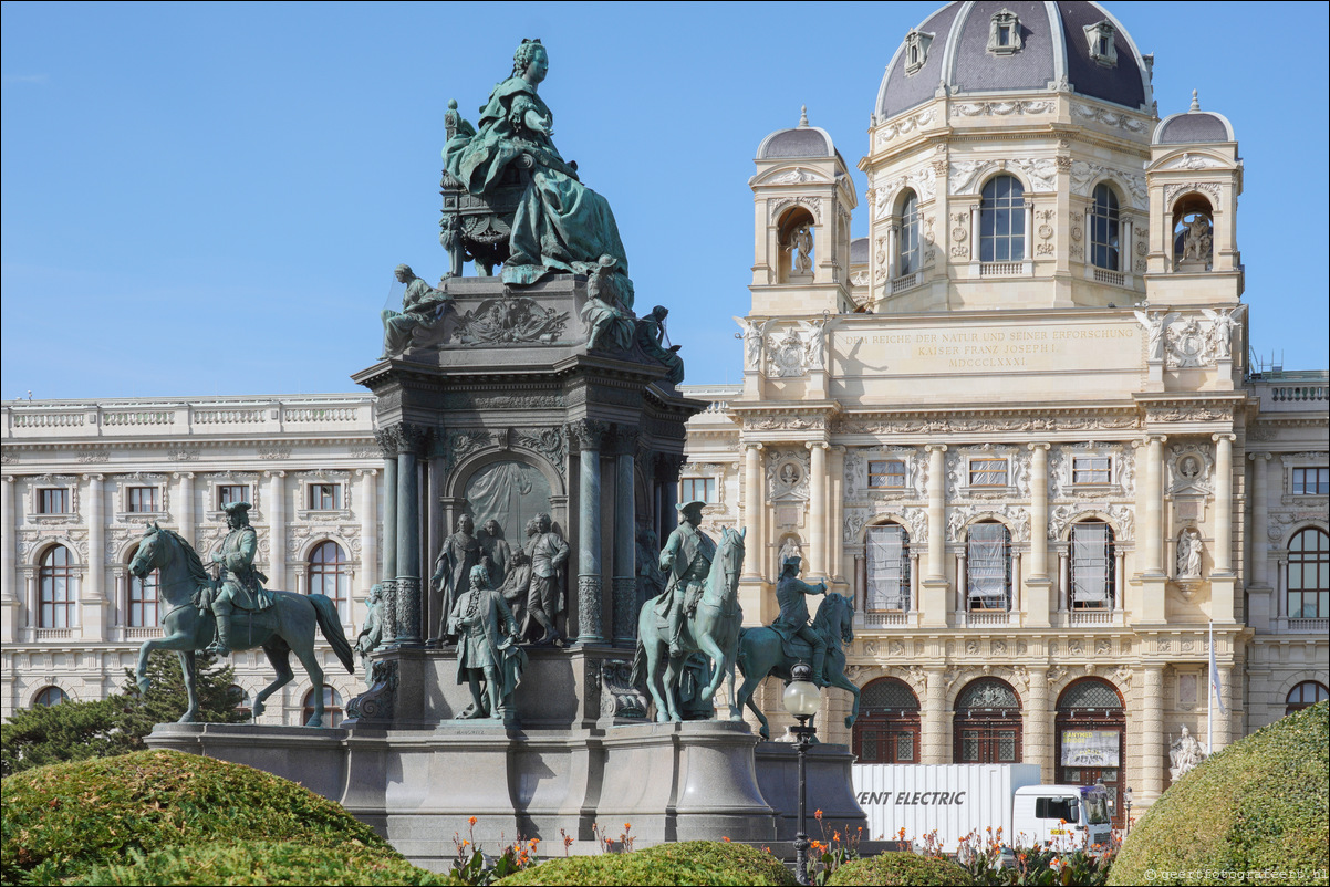 Wenen Maria-Thrsien-Platz 