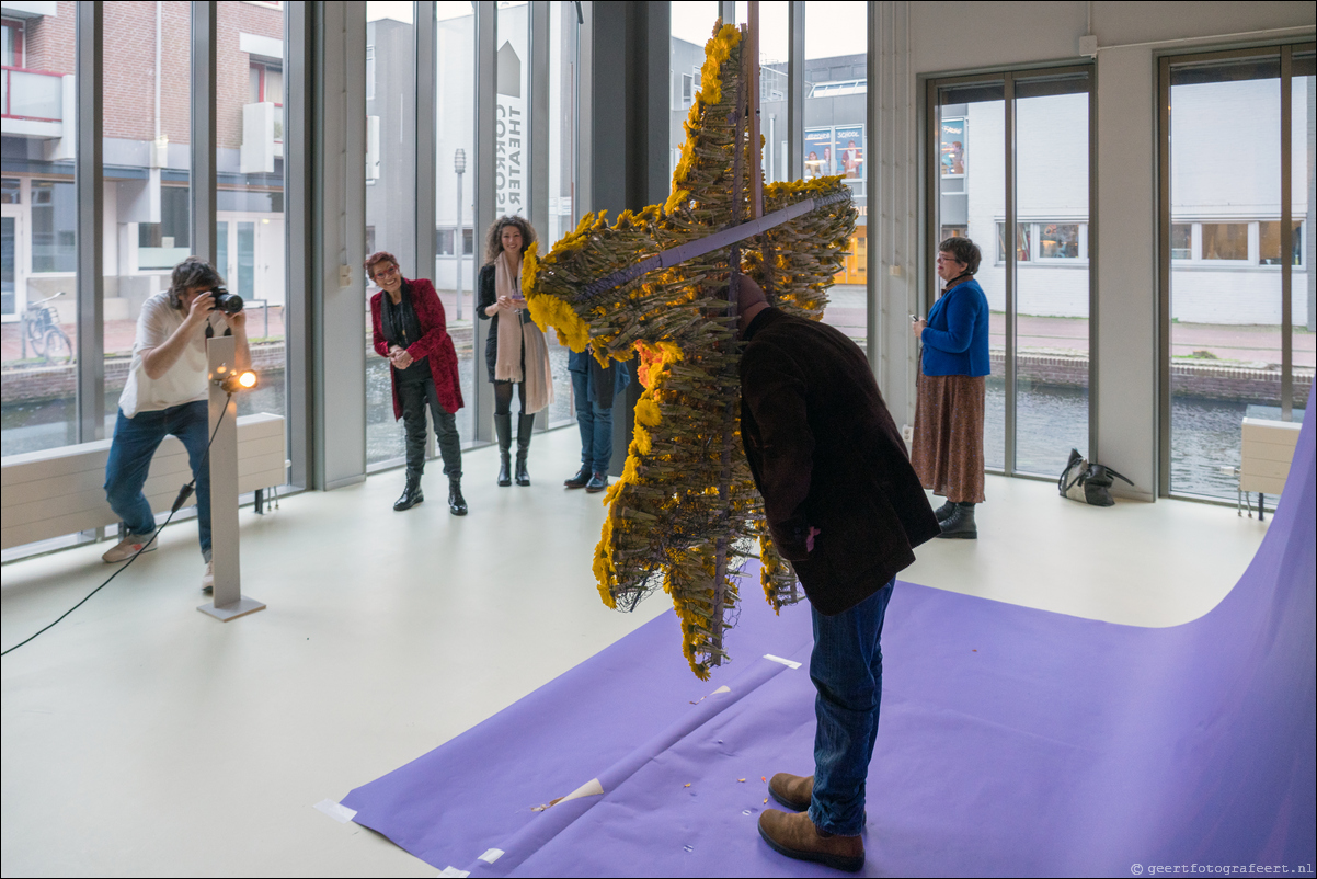 Flower Beings van Teun Castelein - Expo Corrosia Almere Haven