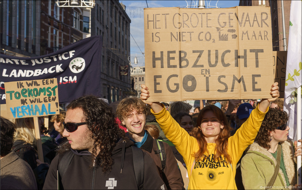 Klimaatmars Amsterdam