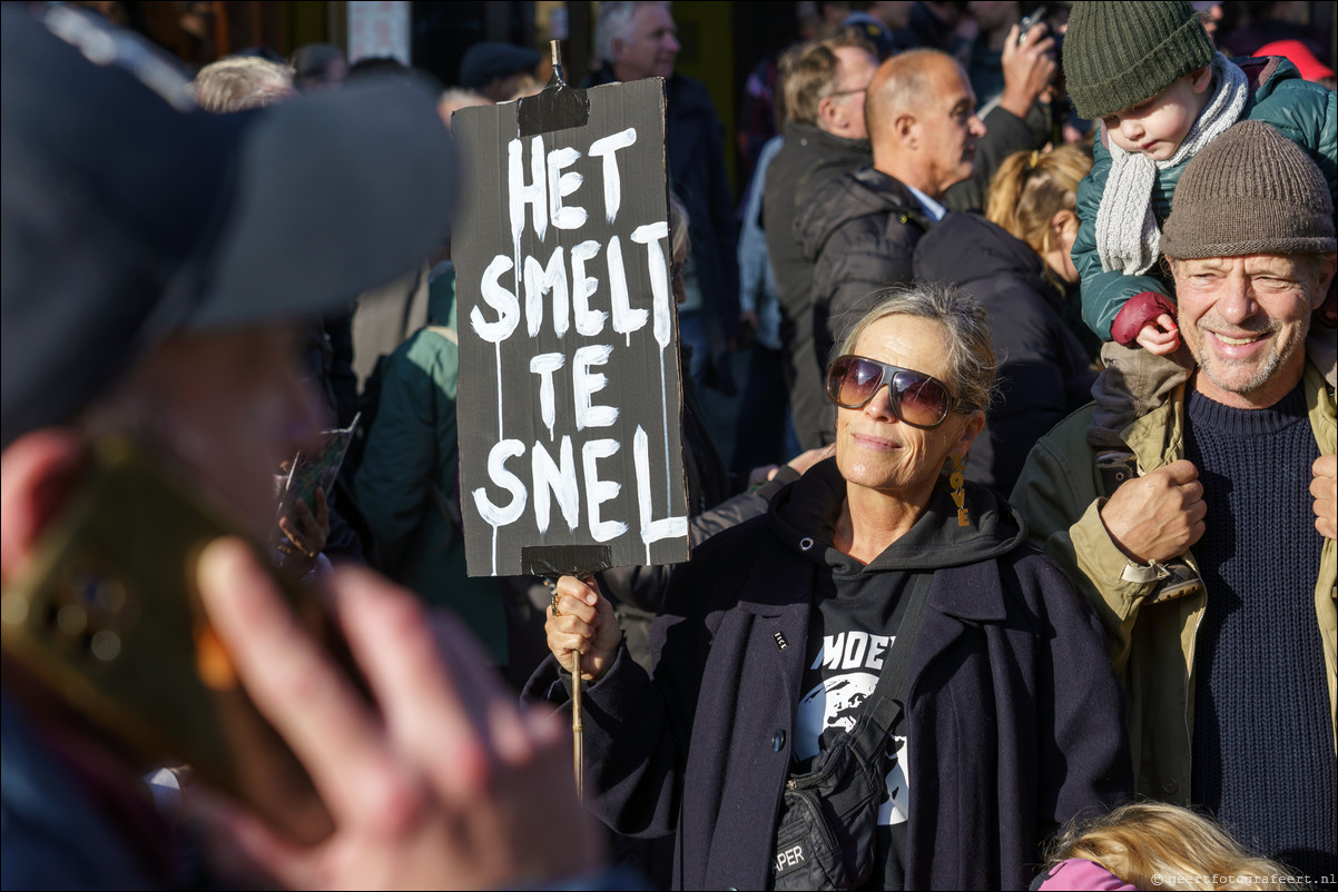 Klimaatmars Amsterdam