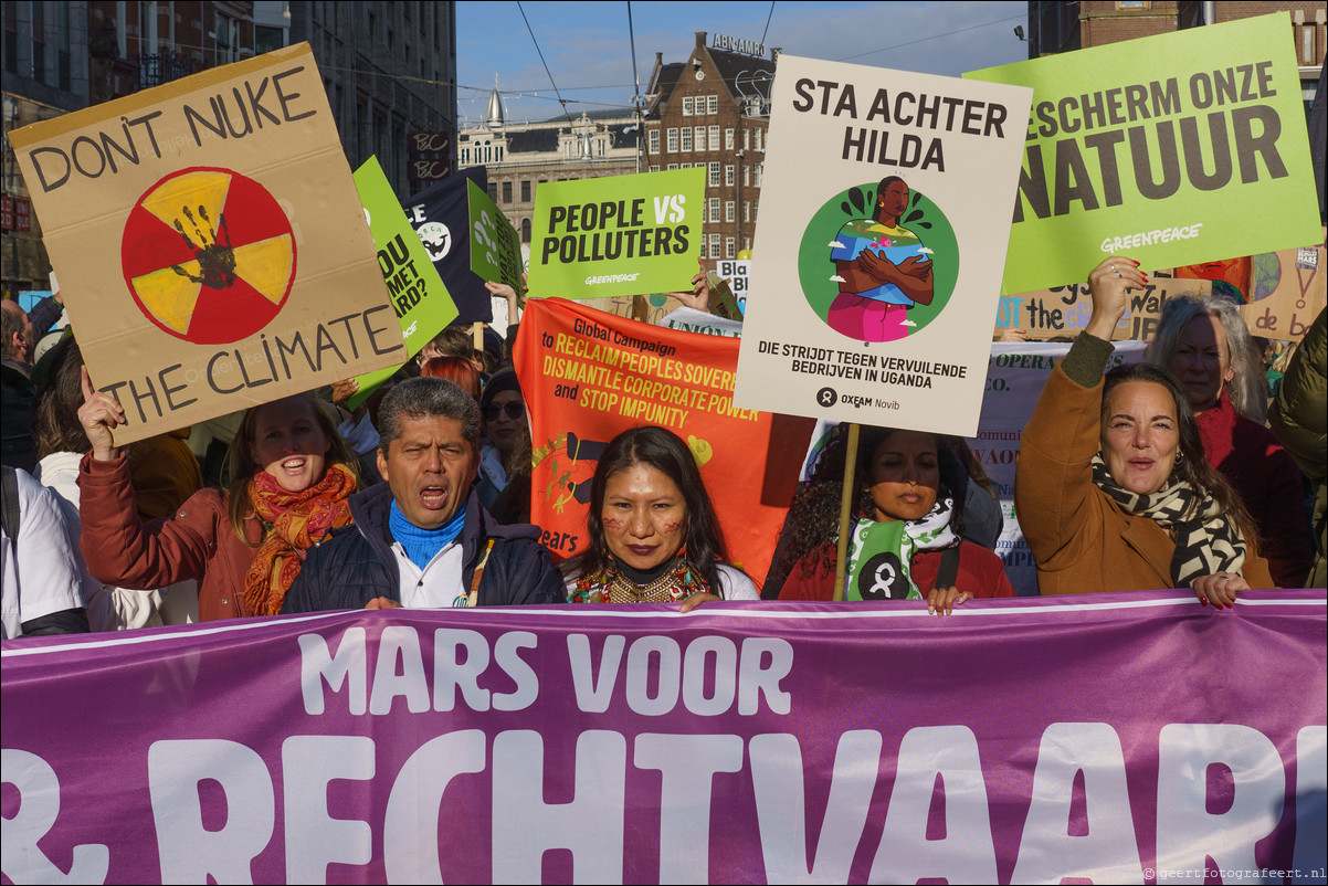 Klimaatmars Amsterdam