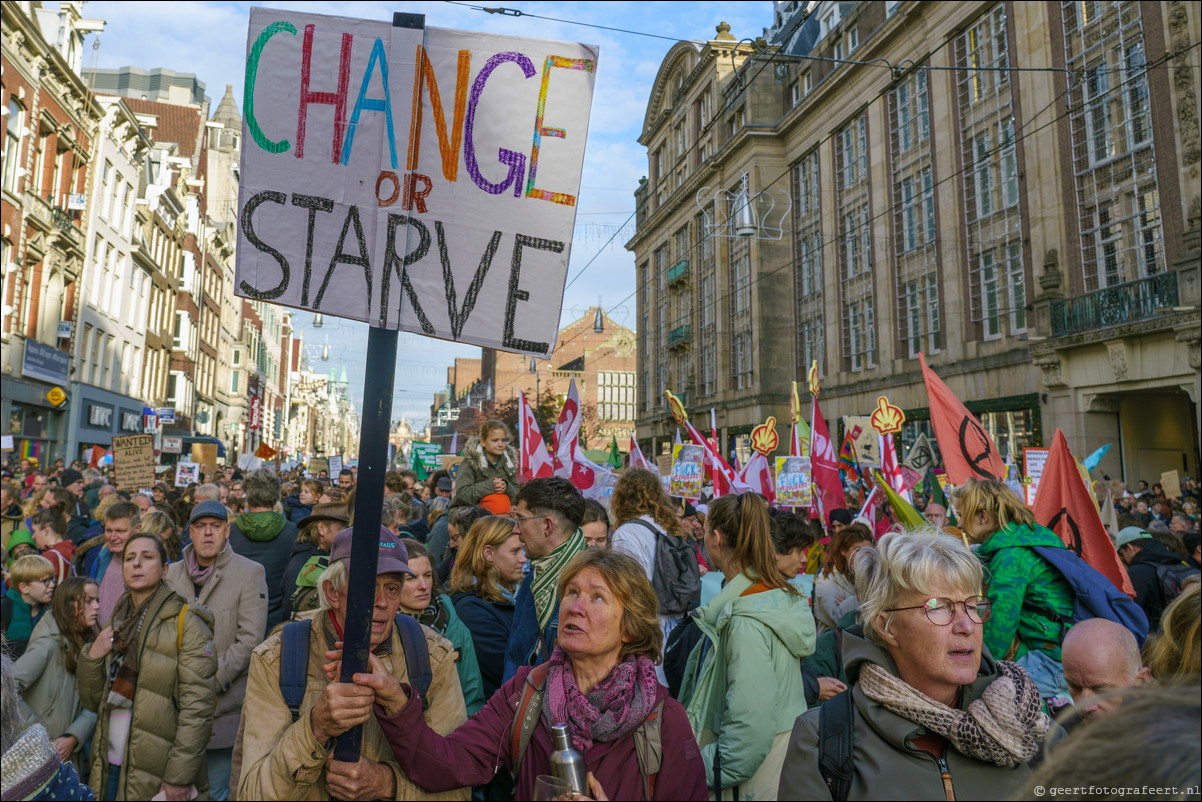 Klimaatmars Amsterdam