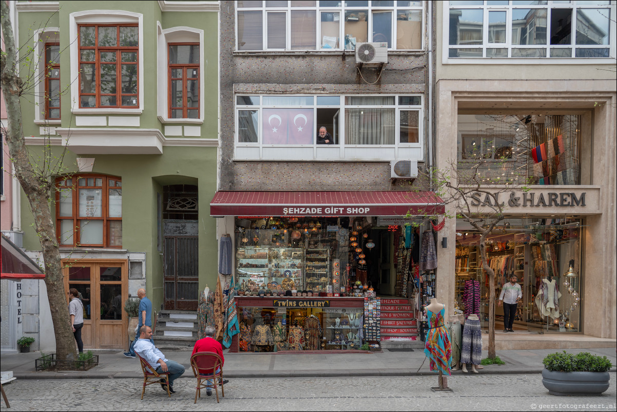 Istanbul Constantinopel huizen gucker