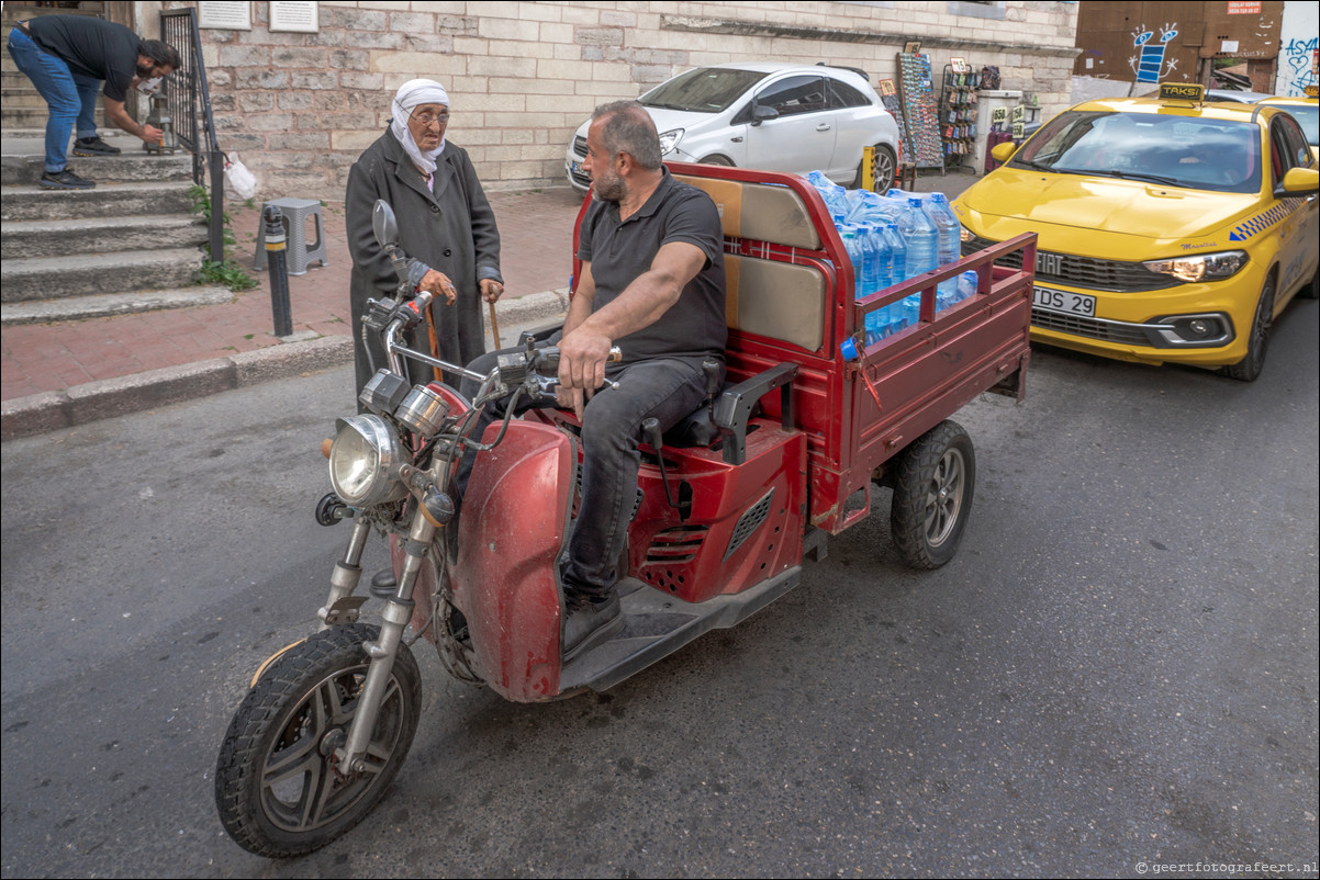 Istanbul Constantinopel huizen transport