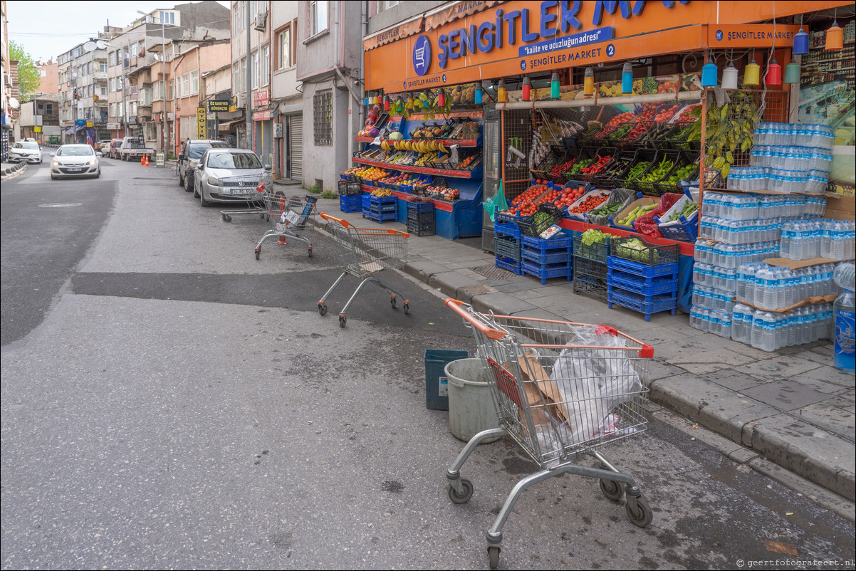 Istanbul Constantinopel huizen Balat