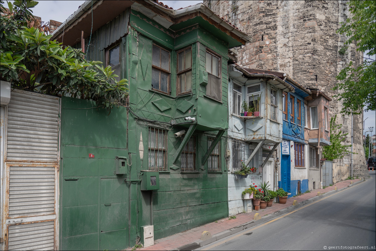 Istanbul Constantinopel huizen Ottoman