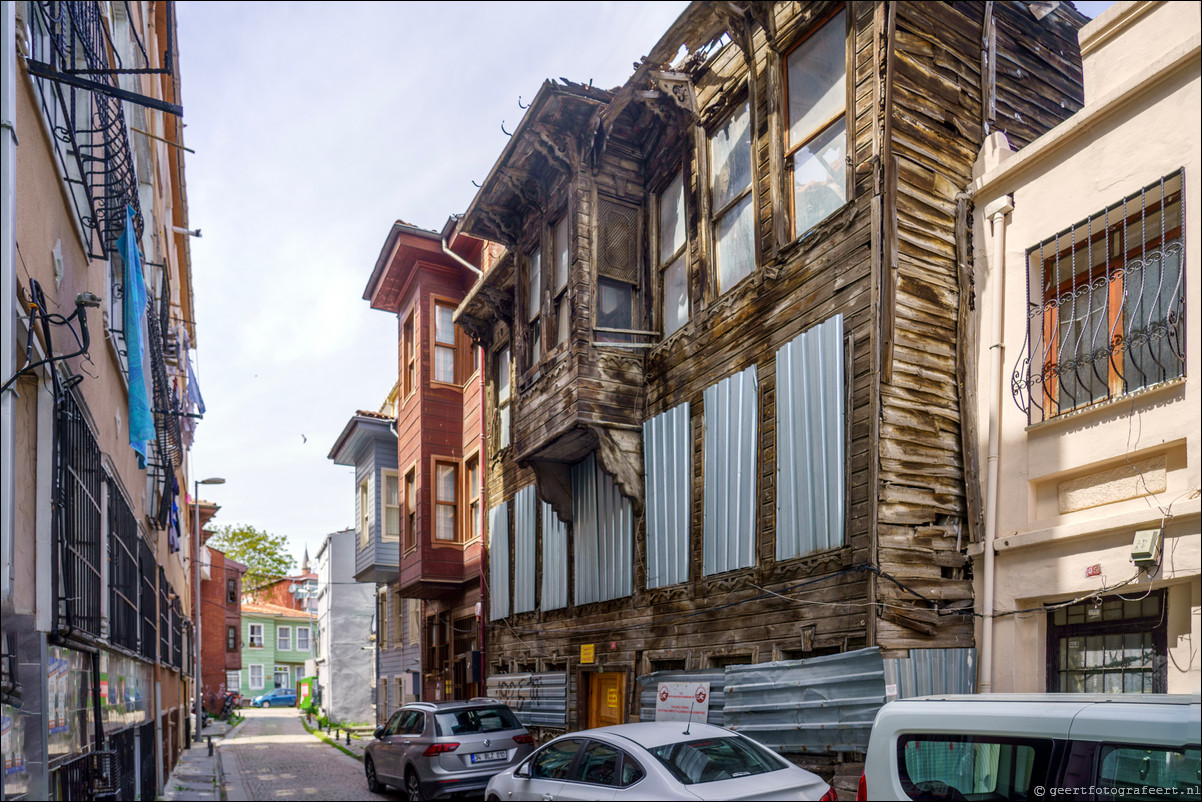 Istanbul Constantinopel huizen Ottoman