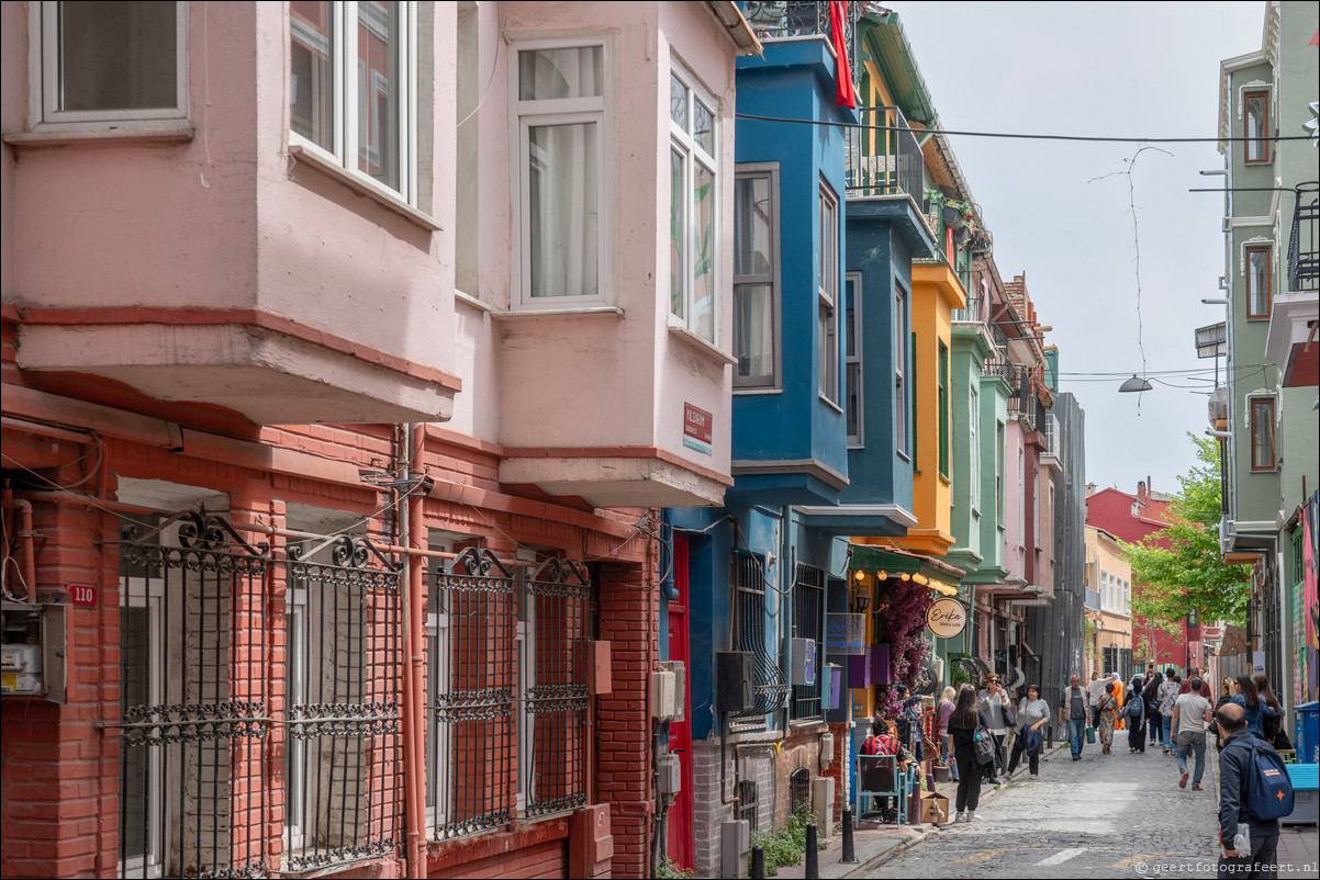 Istanbul Constantinopel huizen Balat