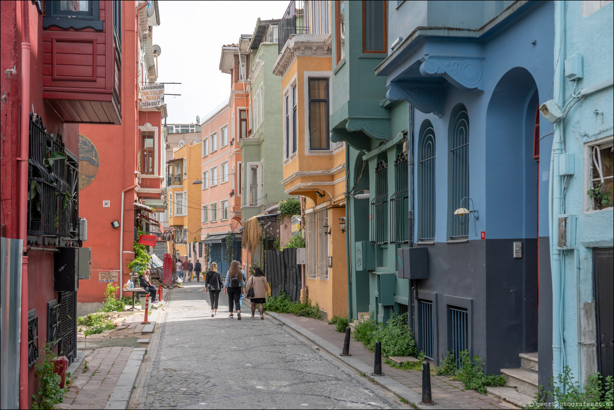 Istanbul Constantinopel huizen Balat