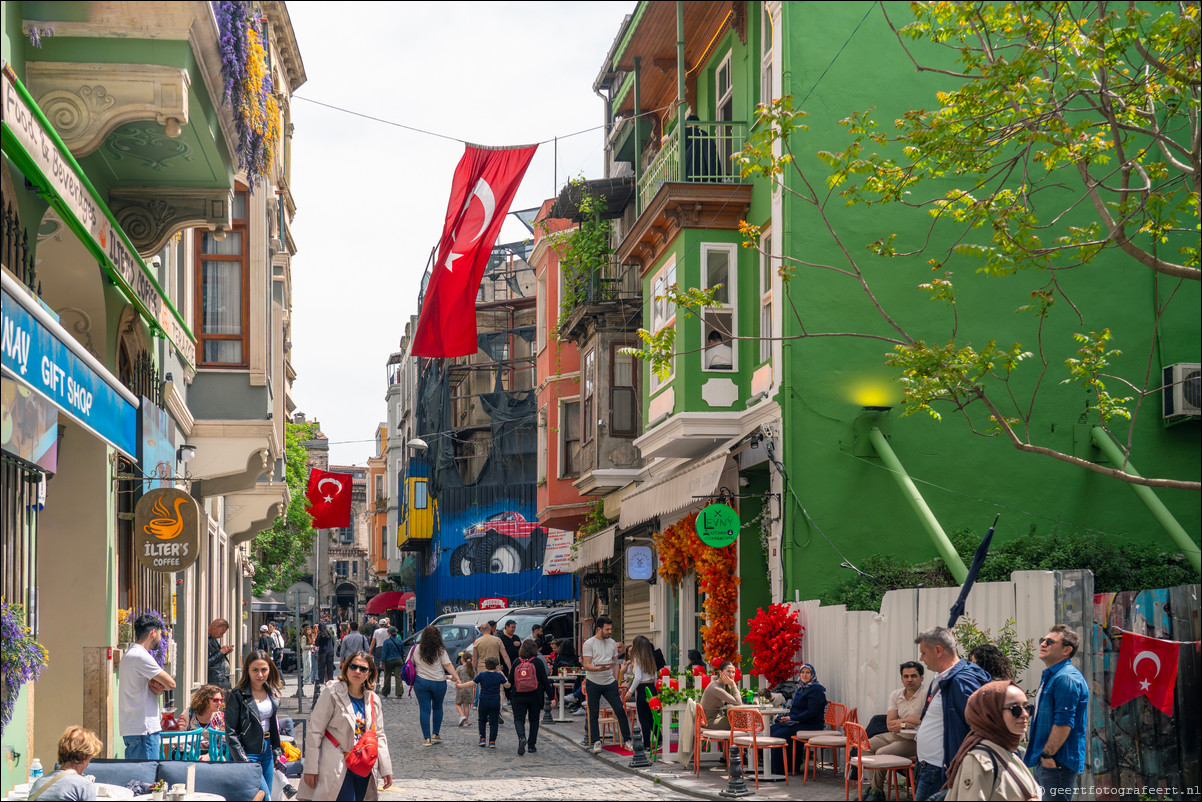 Istanbul Constantinopel huizen Balat