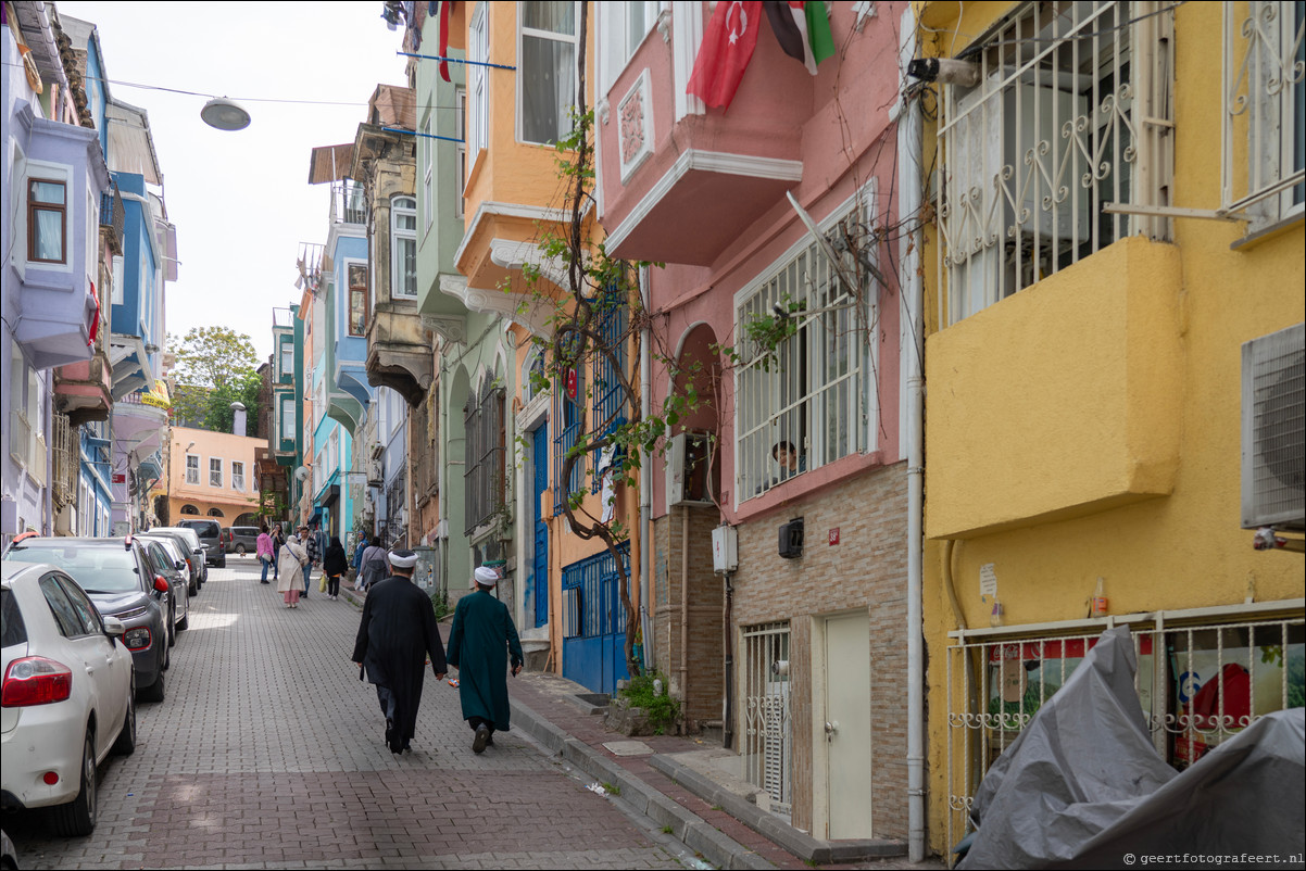 Istanbul Constantinopel huizen Balat