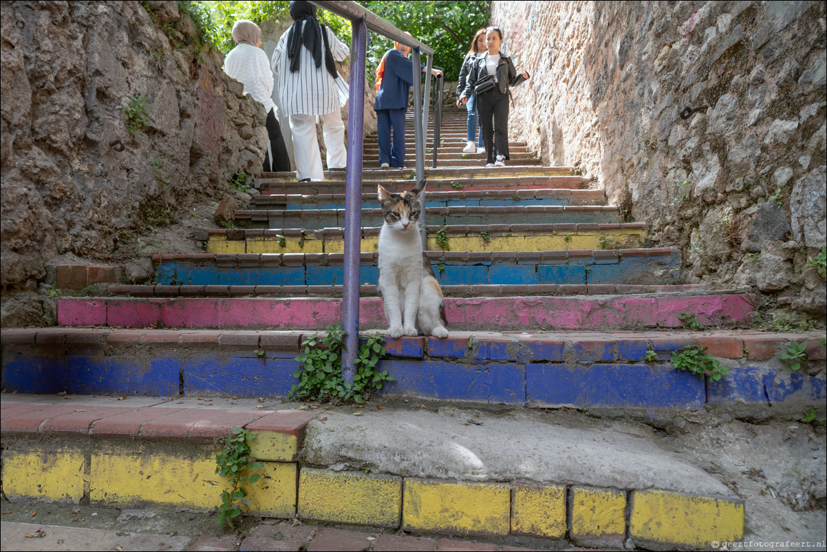 Istanbul Constantinopel huizen Balat