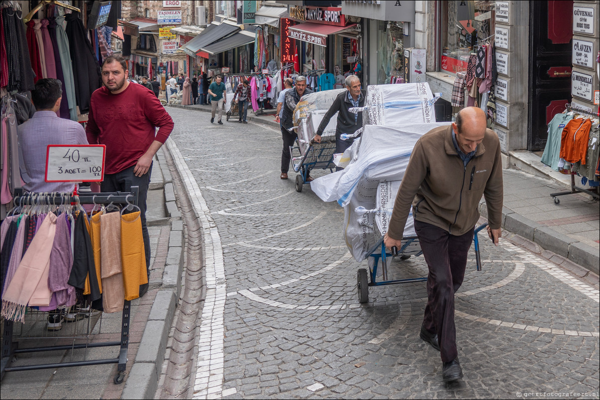 Istanbul Constantinopel transport goederen