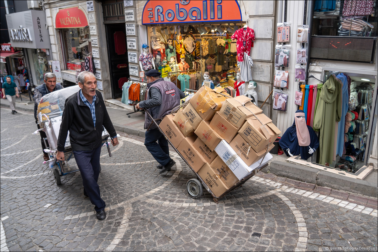 Istanbul Constantinopel kar transport goederen