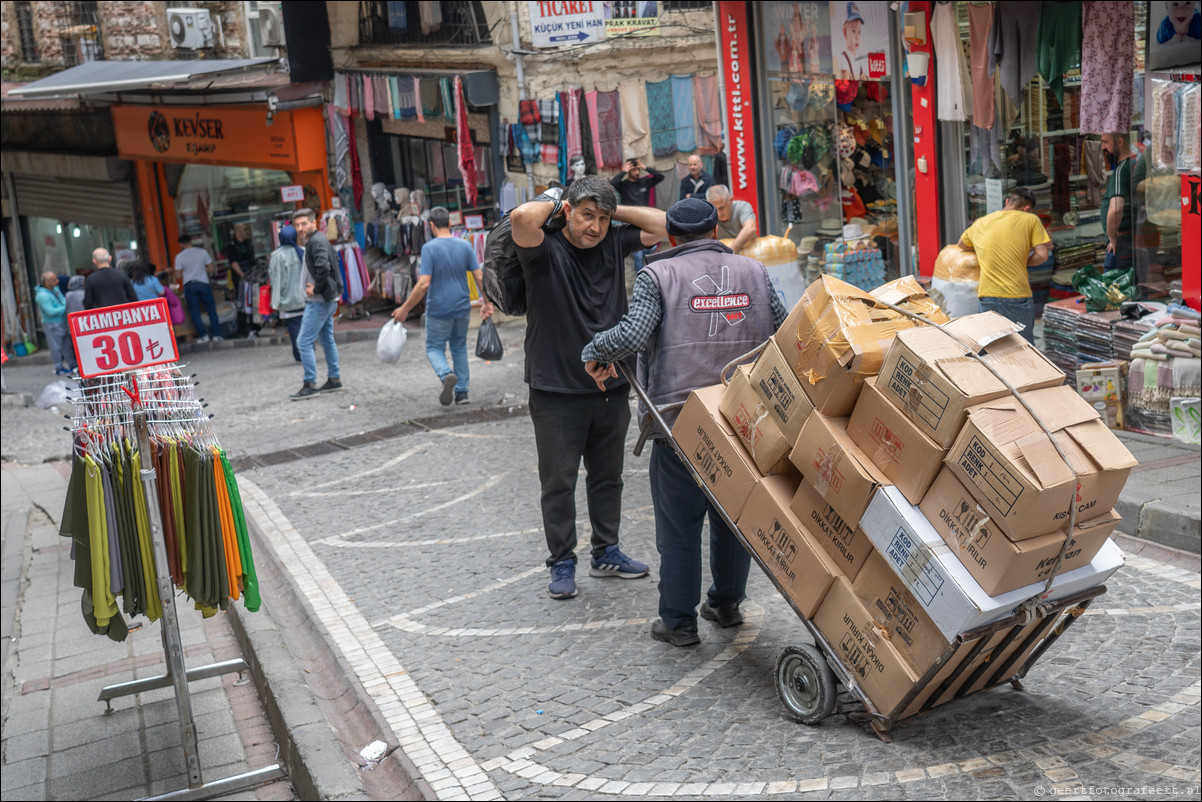 Istanbul Constantinopel transport goederen