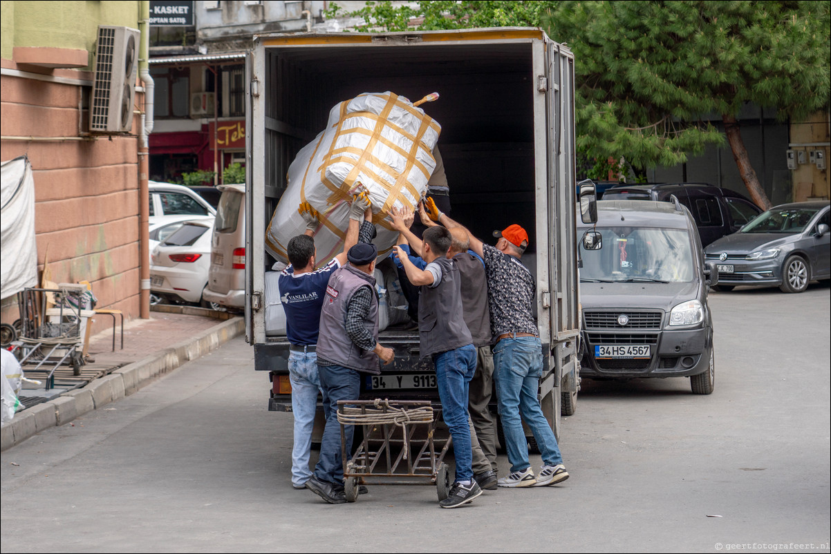 Istanbul Constantinopel kar transport goederen