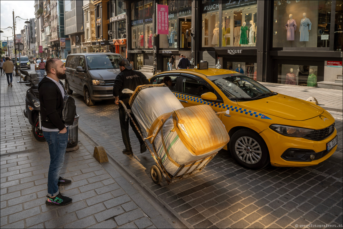 Istanbul Constantinopel kar transport goederen