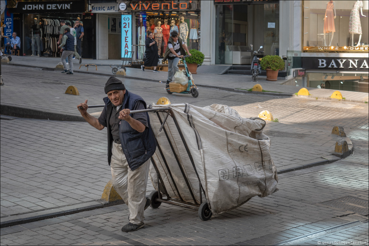 Istanbul Constantinopel kar transport goederen