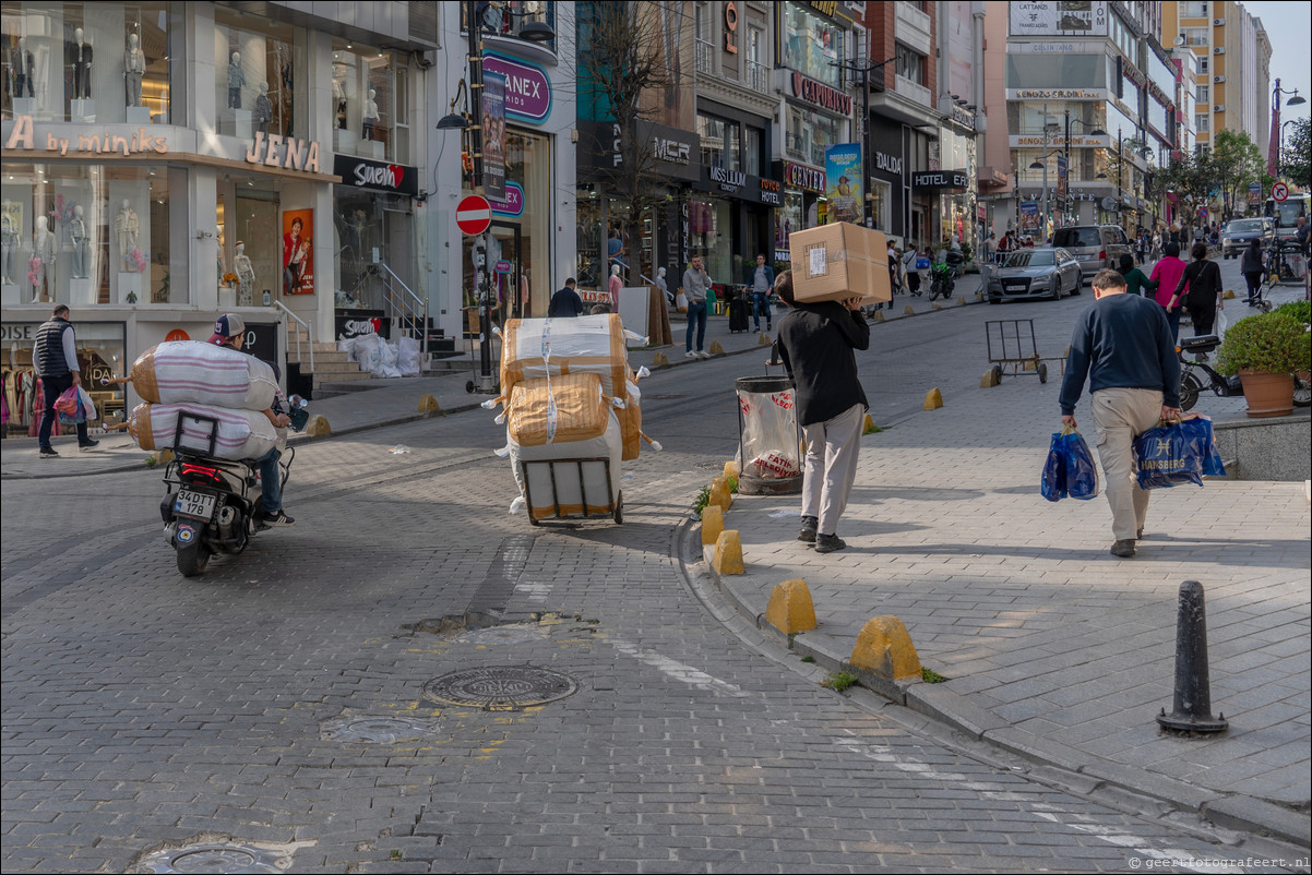 Istanbul Constantinopel kar transport goederen