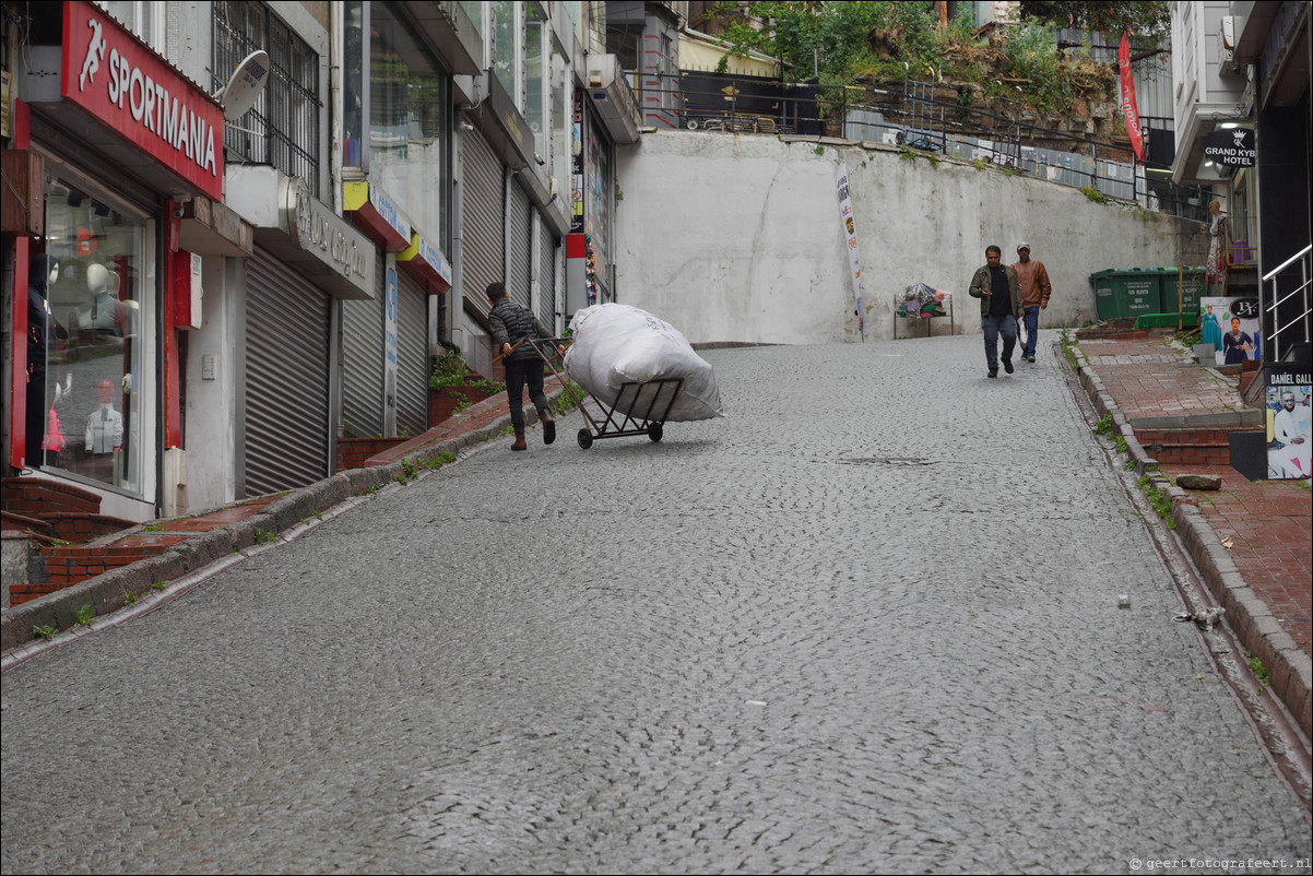 Istanbul Constantinopel kar transport goederen