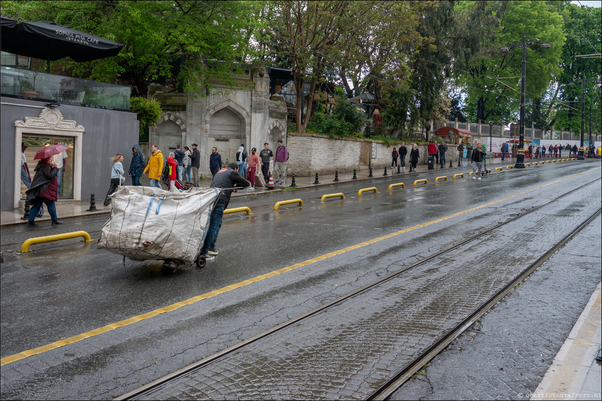 Istanbul Constantinopel kar transport goederen