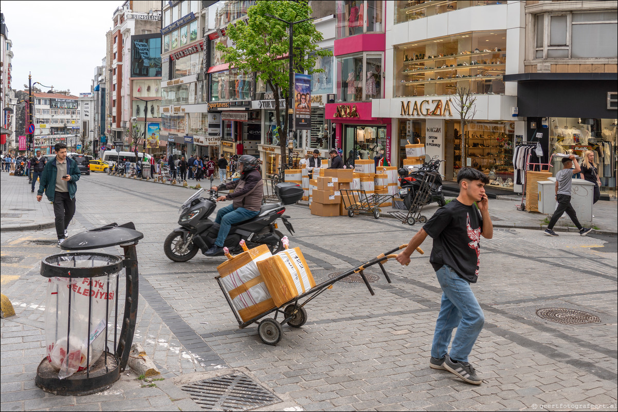 Istanbul Constantinopel kar transport goederen