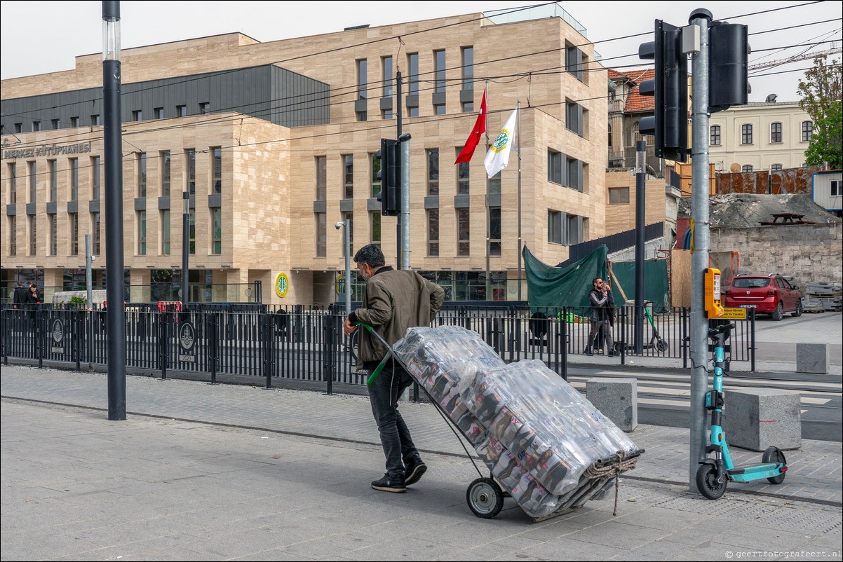 Istanbul Constantinopel kar transport goederen