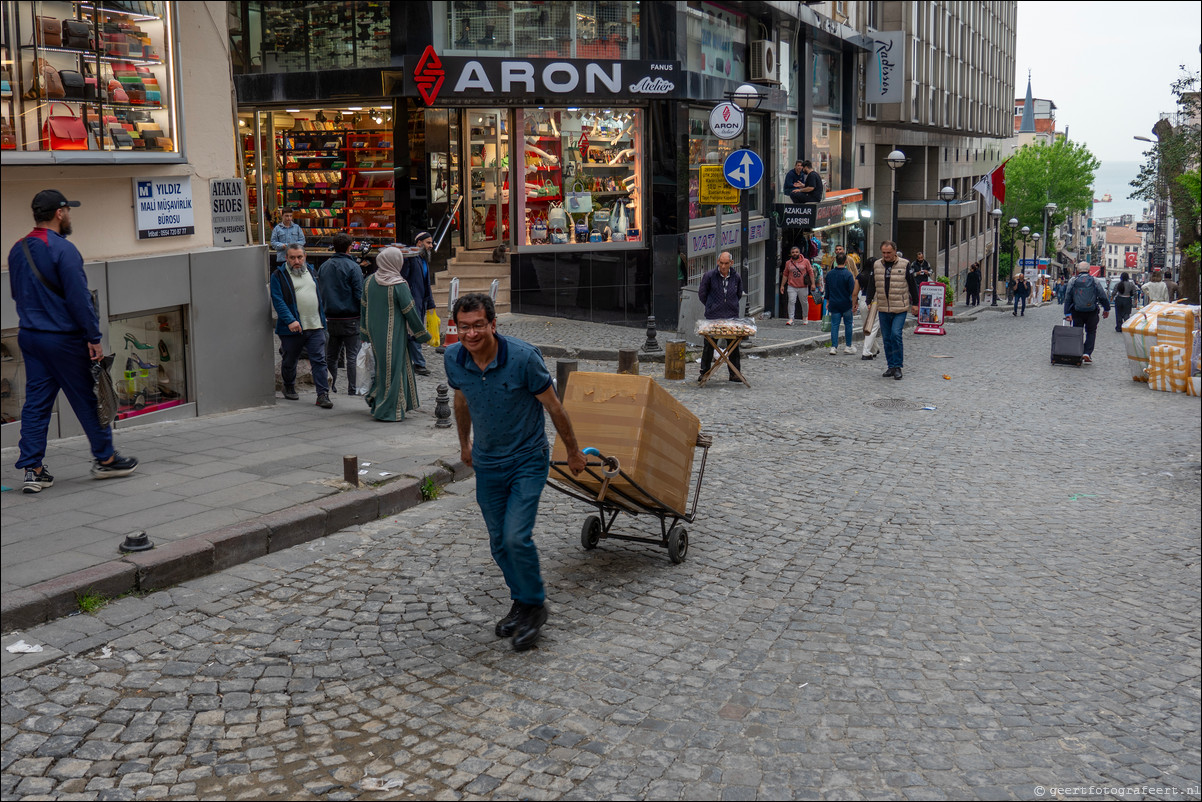 Istanbul Constantinopel kar transport goederen