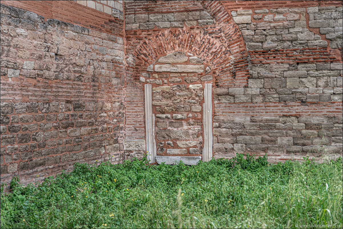 Istanbul Constantinopel Constantinople Landmuren Muur van Theodosius  Theodosian Walls