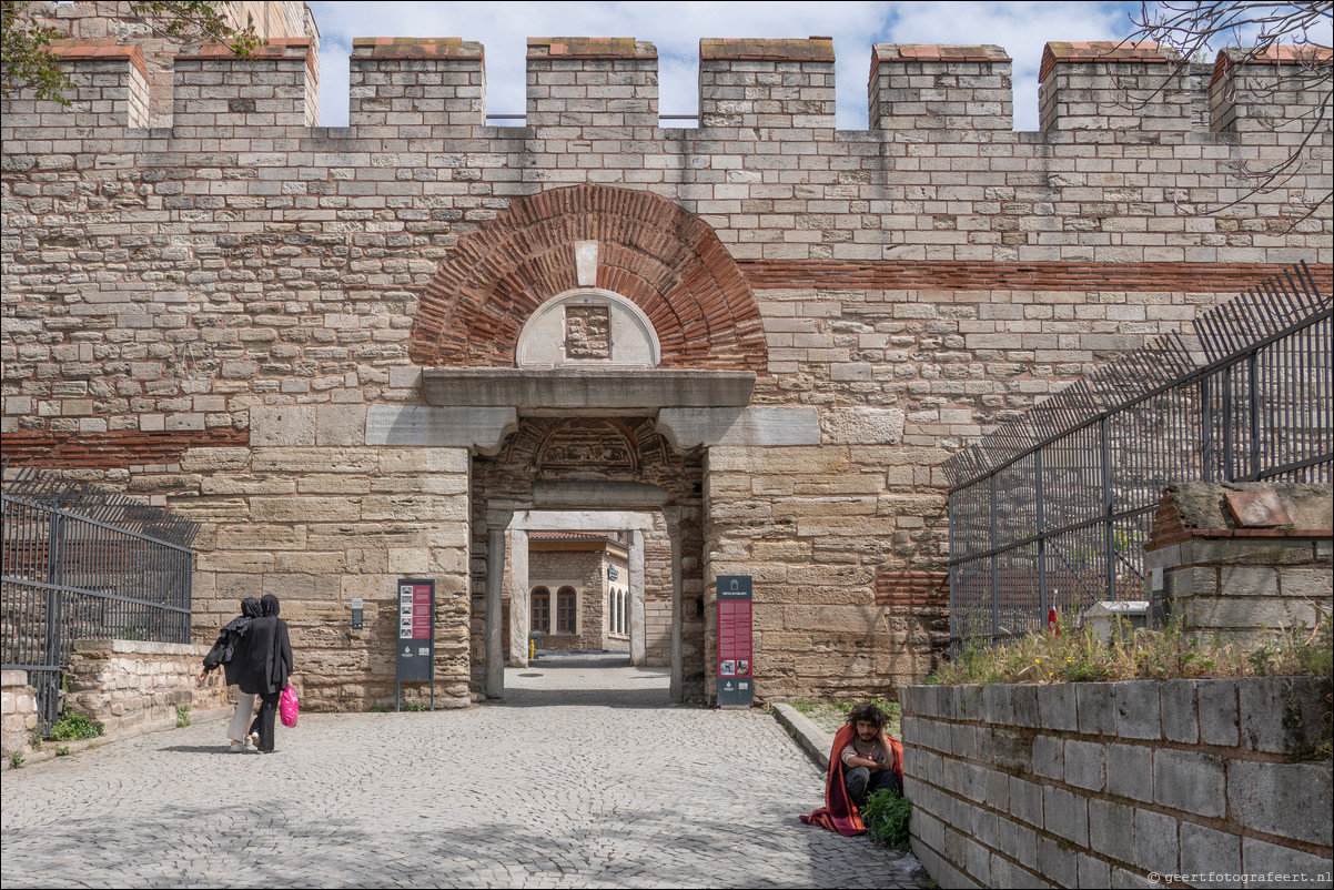 Istanbul Constantinopel Constantinople Landmuren Muur van Theodosius Theodosian Walls