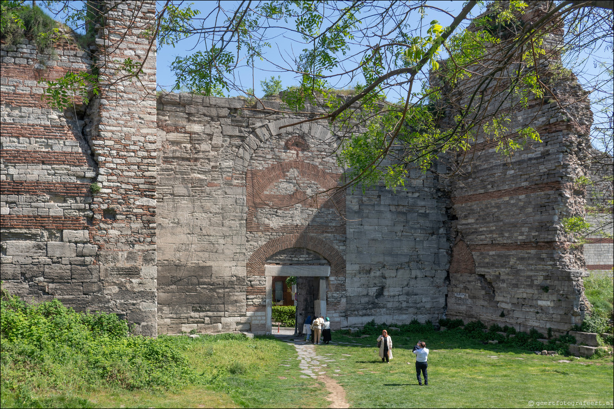 Istanbul Constantinopel Constantinople Landmuren Muur van Theodosius Theodosian Walls