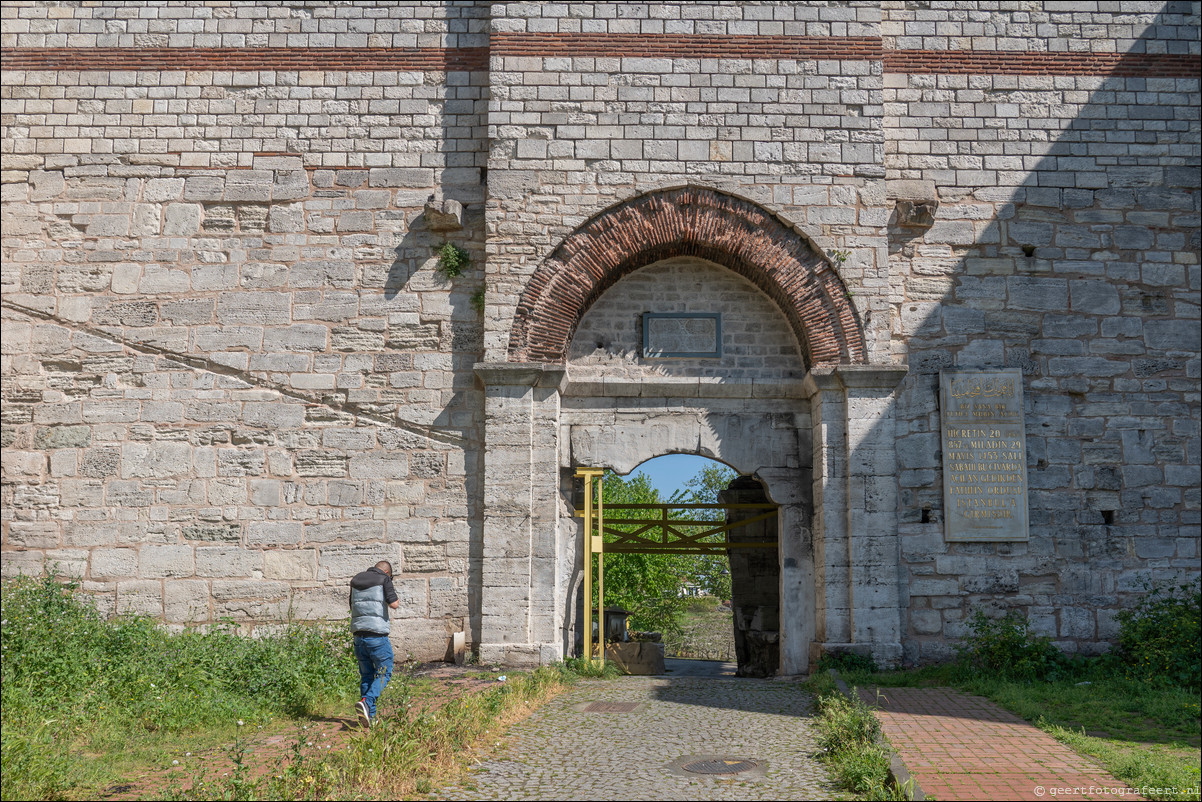 Istanbul Constantinopel Constantinople Landmuren Muur van Theodosius Theodosian Walls