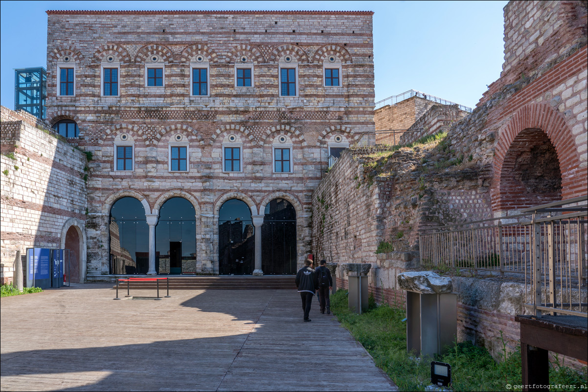 Istanbul Constantinopel Constantinople Landmuren Muur van Theodosius Theodosian Walls