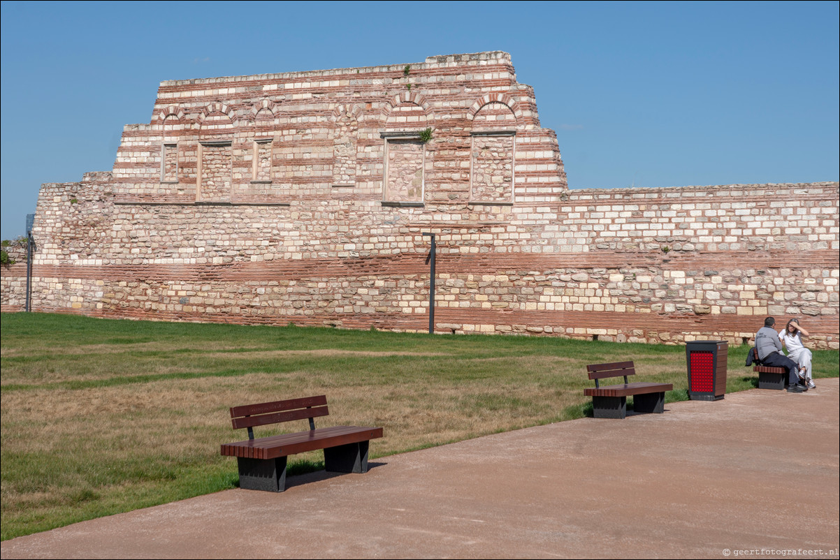 Istanbul Constantinopel Constantinople Landmuren Muur van Theodosius Theodosian Walls