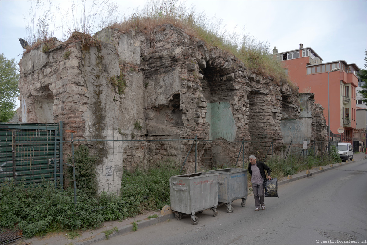 Istanbul Constantinopel Constantinople Zeemuren Zee van Marmara Propontis