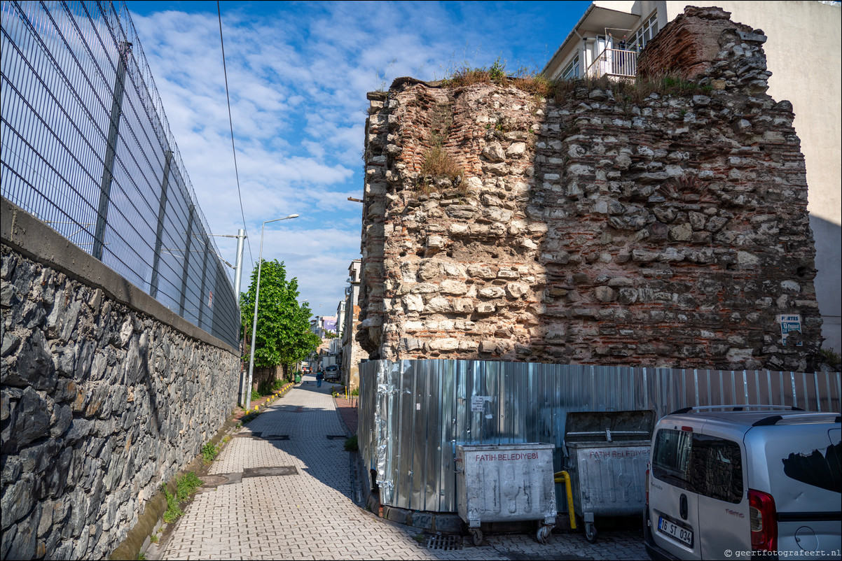 Istanbul Constantinopel Constantinople Zeemuren Zee van Marmara Propontis