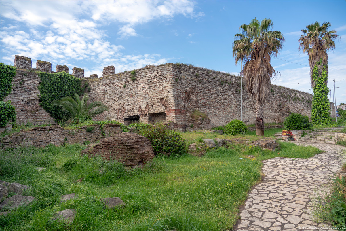 Istanbul Constantinopel Constantinople Zeemuren Zee van Marmara Propontis